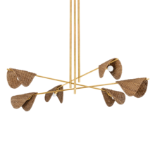 Troy F1060-VGL - 6 - Light Chandelier