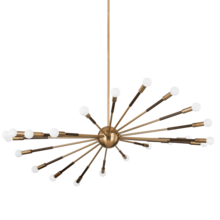 Troy F3051-PBR/BRZ - 22 - Light Chandelier