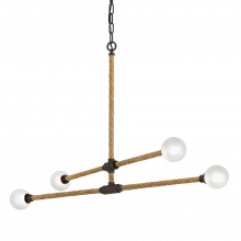 Troy F7254-BRZ - 4 - Light Linear Pendant
