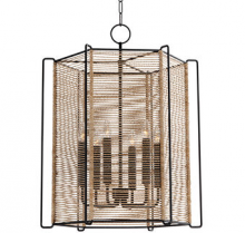 Troy F9822-TBK - 6 - Light Lantern Pendant