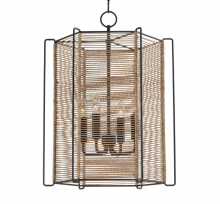 Troy F9818-TBK - 4 - Light Lantern Pendant