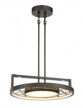 Minka Metropolitan N7524-716-L - TRIBECA - LED LIGHT SEMI FLUSH/PENDANT