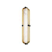Hudson Valley 2916-AGB/BK - LED Bath Wall Sconce