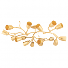 Hudson Valley 5067-GL - 16 - Light Semi-Flush