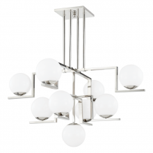 Hudson Valley 5089-PN - 9 - Light Chandelier