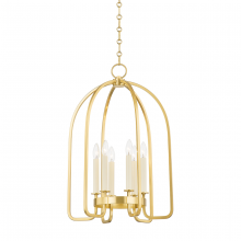 Hudson Valley 6318-AGB - 6 LIGHT LANTERN