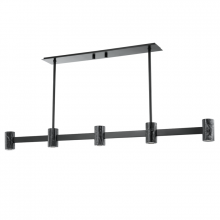 Hudson Valley 9157-BBR - 5 - Light Linear Pendant