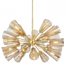 Hudson Valley 2045-AGB - 25 - Light Chandelier