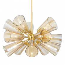 Hudson Valley 2032-AGB - 15 - Light Chandelier