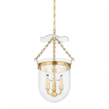 Hudson Valley MDS1601-AGB - 3 LIGHT LANTERN