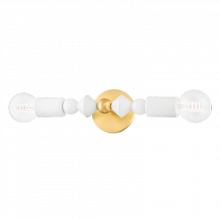 Mitzi by Hudson Valley Lighting H471102-AGB - 2 - Light Wall Sconce