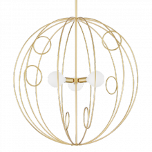 Mitzi by Hudson Valley Lighting H485701L-AGB - 3 - Light Large Pendant