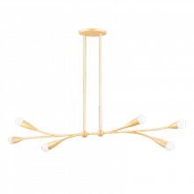 Mitzi by Hudson Valley Lighting H689906-GL - 6 - Light Linear in Gold Leaf