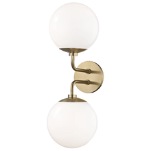 Mitzi by Hudson Valley Lighting H105102-AGB - 2 - Light Wall Sconce