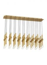 Visual Comfort & Co. Modern Collection 700TRSPGYD27TNB-LED930120 - LED Linear Chandelier