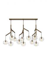 Visual Comfort & Co. Modern Collection 700SDNMPL3CR-LED927 - 12 - Light Chandelier