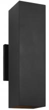 Visual Comfort & Co. Studio Collection SLO1112EN3/TXB - 2 - Light Outdoor Wall Lantern in Textured Black Finish