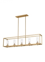 Visual Comfort & Co. Studio Collection 6690305EN-848 - 5 - Light Linear Chandelier