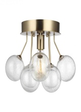 Visual Comfort & Co. Studio Collection 7714301-848 - 1 - Light Semi-Flush Mount