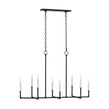 Visual Comfort & Co. Studio Collection CC1368AI - 8 - Light Linear Chandelier