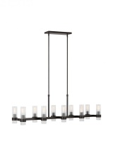 Visual Comfort & Co. Studio Collection CC13810AI - 10 - Light Linear Chandelier