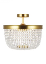 Visual Comfort & Co. Studio Collection CF1076BBS - 6 - Light Semi-Flush Mount