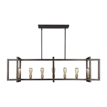 Visual Comfort & Co. Studio Collection F3148/7NWB - 7 - Light Linear Chandelier