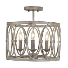 Visual Comfort & Co. Studio Collection SF346DA - 3 - Light Semi-Flush Mount