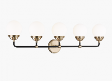Visual Comfort & Co. Studio Collection 4487905EN-848 - Cafe 5-light LED Bath Vanity Wall Sconce