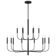 Visual Comfort & Co. Studio Collection EC10015AI - Two-Tier Chandelier