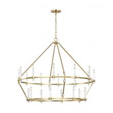Visual Comfort & Co. Studio Collection CC14420BBS - 20 - Light 2 Tier Chandelier