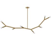 Dainolite MOR-608HP-AGB - 8 - Light Linear Pendant