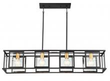 Nuvo 60/6417 - 4 - Light Linear Chandelier