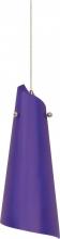 Nuvo 60/663 - 1 Light - 4" - Halogen Pendant - Cobalt Paper Twist