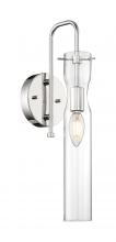 Nuvo 60/6865 - 1 - Light Sconce with Clear Glass - Polished Nickel Finish