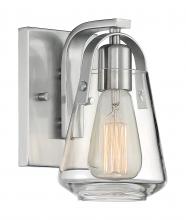 Nuvo 60/7111 - 1 - Light Sconce with Clear Glass - Brushed Nickel Finish