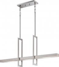 Nuvo 62/136 - LED Island Pendant - Brushed Nickel Finish