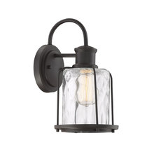 Savoy House Meridian M50020ORB - 1 - Light Outdoor Wall Sconce in Oil Rubbed Bronze