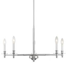 Savoy House Meridian 1-4410-5-109 - Jasmine 5-Light Chandelier in Polished Nickel