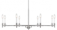 Savoy House Meridian 1-4412-8-109 - Jasmine 8-Light Chandelier in Polished Nickel