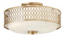 Fredrick Ramond FR35601BRG - 3 - Light Semi-Flush Mount