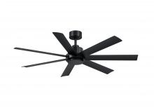 Fanimation FPD6865BLW - 56" Ceiling Fan - Black