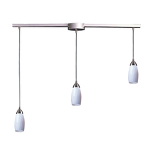 ELK Home 110-3L-WH - White Glass Multi Pendant
