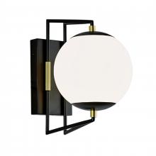 ELK Home 1260-MBSB-MA - Integrated LED Outdoor Sconce - Matte Black Satin Brass