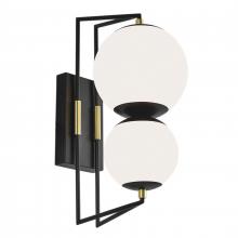 ELK Home 1261-MBSB-MA - LED Indoor/Outdoor Sconce - Matte Black Satin Brass