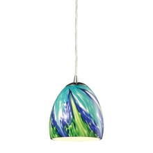 ELK Home 31445/1TB - Tropics Glass Mini Pendant