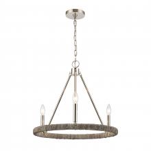 ELK Home 32483/3 - 3-Light Chandelier - Polished Nickel
