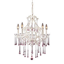 ELK Home 4002ROSE - ROSE CRYSTAL SET FOR 5 LIGHT CHANDELIER