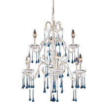 ELK Home 4003AQUA - AQUA CRYSTAL SET FOR 9 LIGHT CHANDELIER