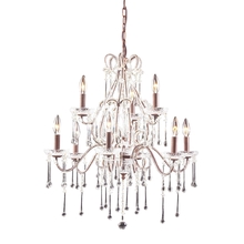 ELK Home 4013/6+3CL - 9 LIGHT CHANDELIER